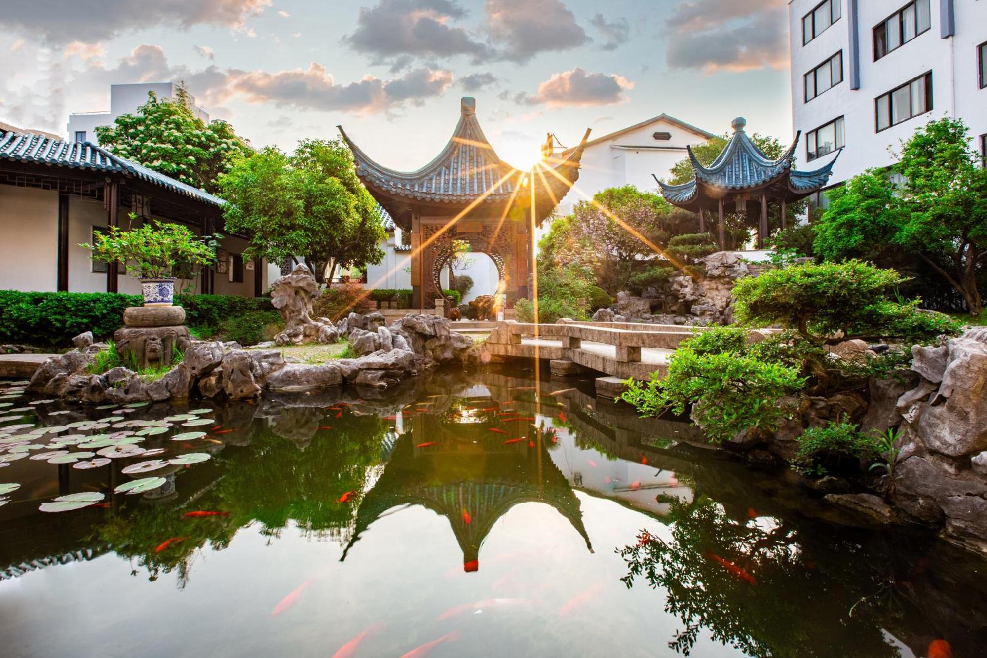 苏州华侨饭店 Suzhou (Jiangsu) Eksteriør bilde